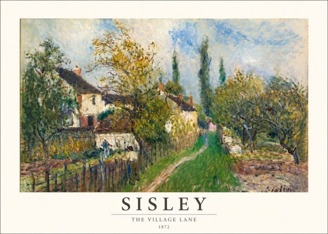Sisley The Village Lane No3 - Poster