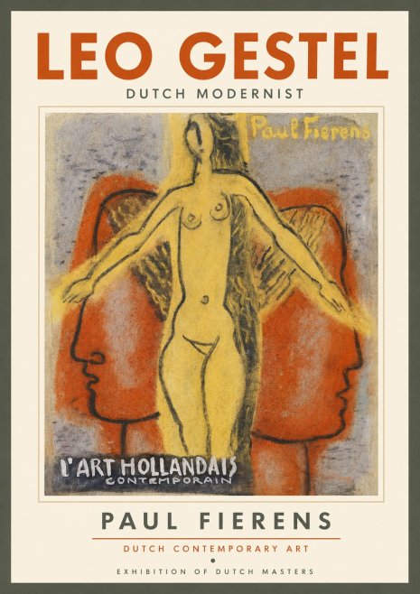 Leo Gestel L'art Hollandais Contemporain I No3 - Poster