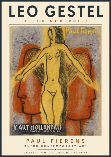 Leo Gestel L'art Hollandais Contemporain I No6 - Poster