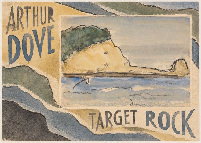 Arthur Dove Target Rock No5 - Poster