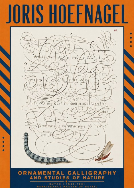 Joris Hoefnagel Ornamental Calligraphy and Studies of Nature No2 - Poster