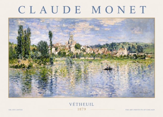 Monet Vétheuil No4 - Poster