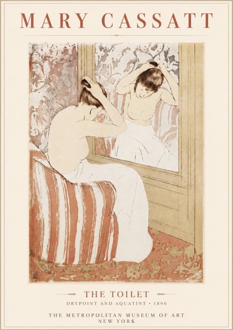 Mary Cassatt The Toilet No6 - Poster
