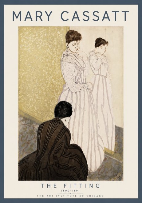 Mary Cassatt The Fitting No4 - Poster