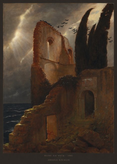 Arnold Böcklin Ruine Am Meer · 1881 No2 - Poster