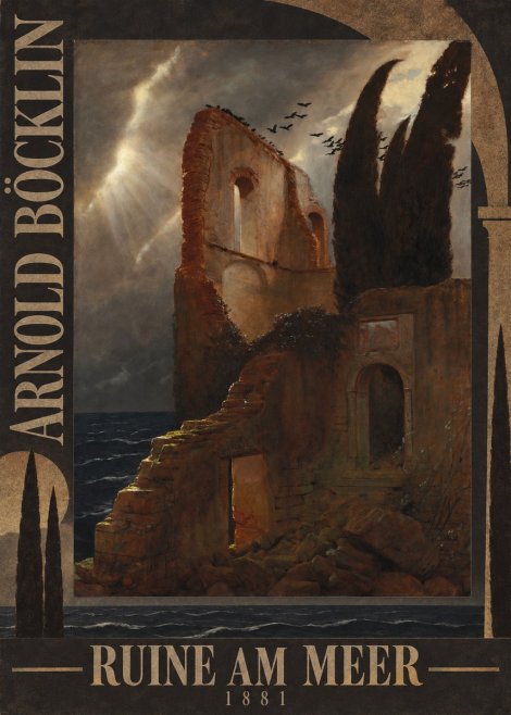 Arnold Böcklin Ruine Am Meer · 1881 No5 - Poster