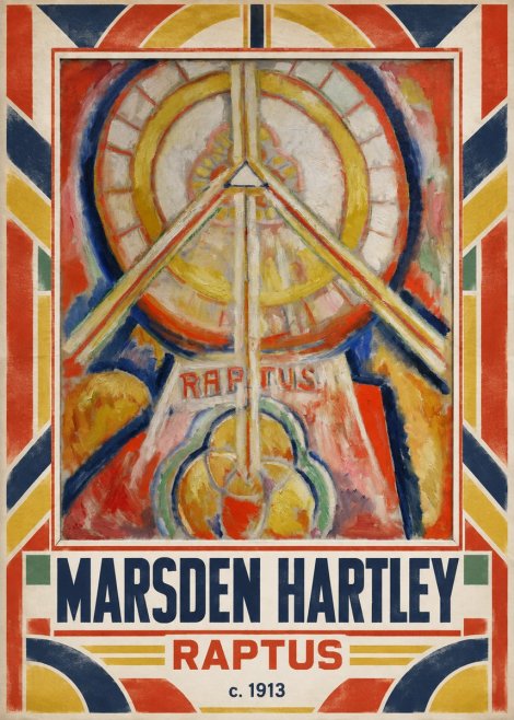 Marsden Hartley Raptus No1 - Poster