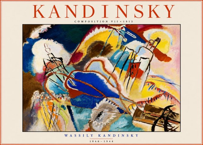 Kandinsky Composition Vii I No3 - Poster