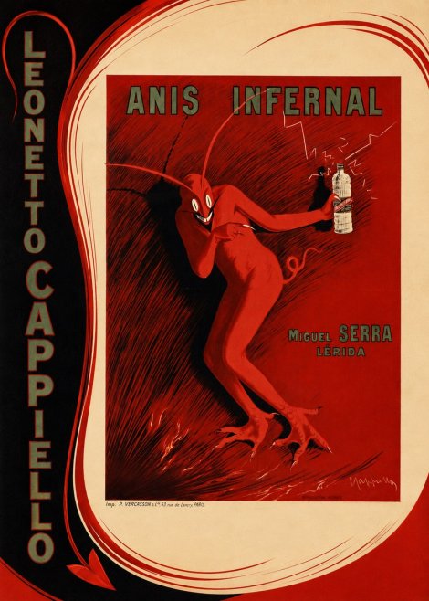 Leonetto Cappiello Anis Infernal I No3 - Poster