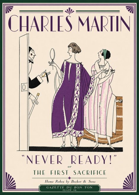 Charles Martin Never Ready! or the First Sacrifice No5 - Poster