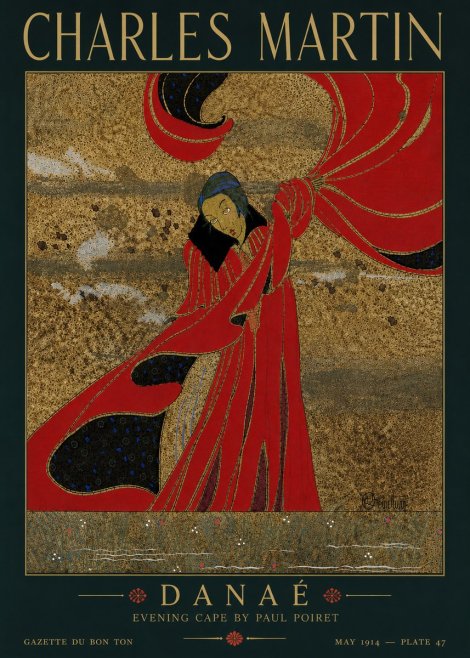 Charles Martin Danaé No4 - Poster
