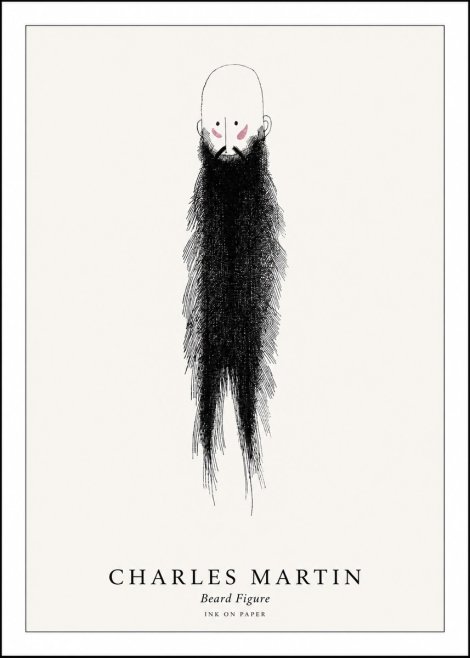 Charles Martin Beard Figure No1 - Poster