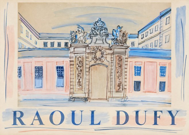 Raoul Dufy Versailles, the Grand Trianon No3 - Poster