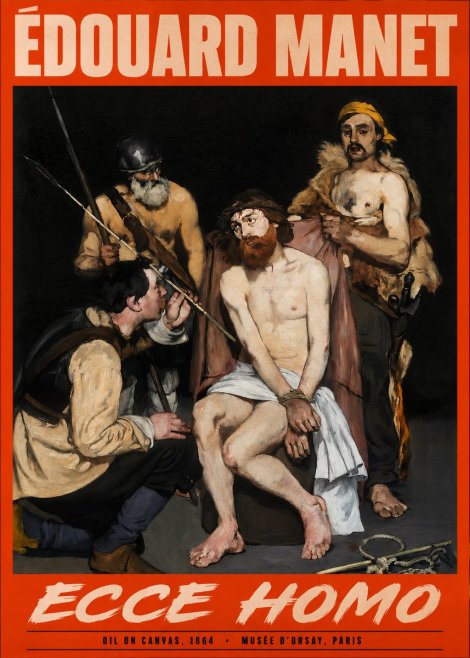 Édouard Manet Ecce Homo No2 - Poster