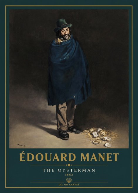 Édouard Manet The Oysterman No3 - Poster
