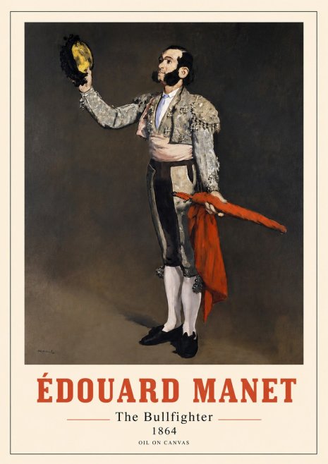 Édouard Manet The Bullfighter No4 - Poster
