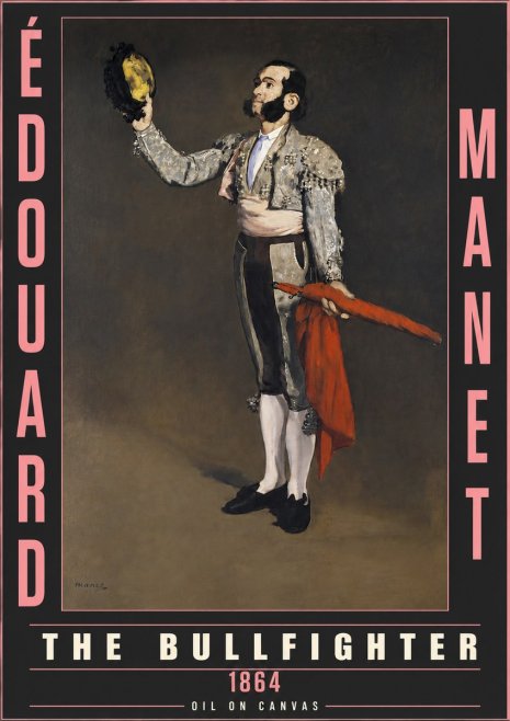 Édouard Manet The Bullfighter No5 - Poster