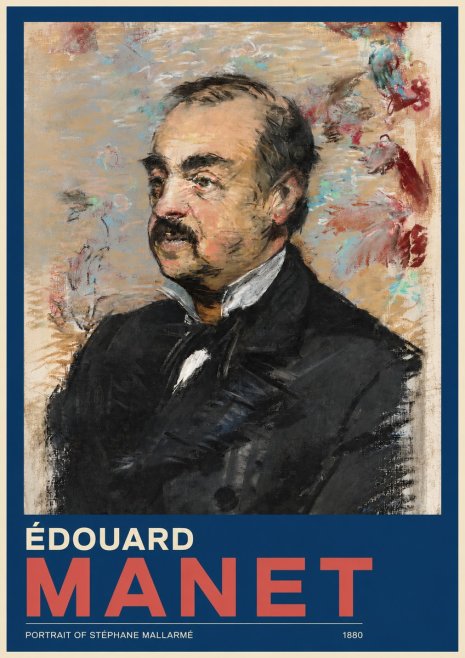 Édouard Manet Portrait of Stéphane Mallarmé I No2 - Poster
