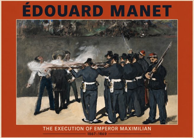 Édouard Manet The Execution of Emperor Maximilian No3 - Poster