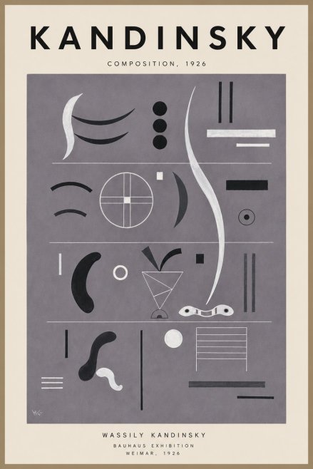Kandinsky Composition I No5 - Poster