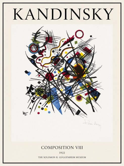 Kandinsky Composition Viii No1 - Poster