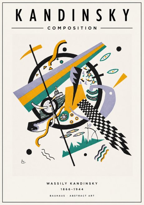 Kandinsky Composition III No1 - Poster