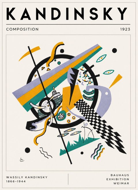 Kandinsky Composition III No3 - Poster
