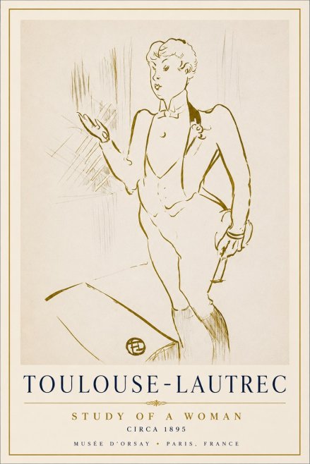 Toulouse-Lautrec The Poet of Parisian Life No2 - Poster