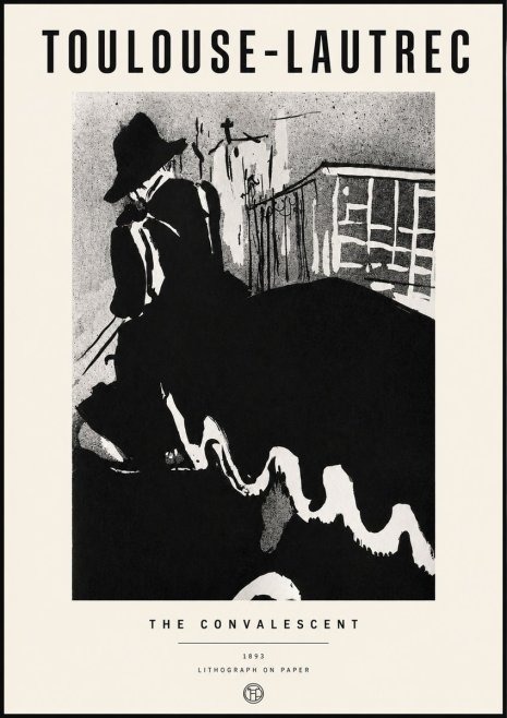 Toulouse-Lautrec The Convalescent No3 - Poster