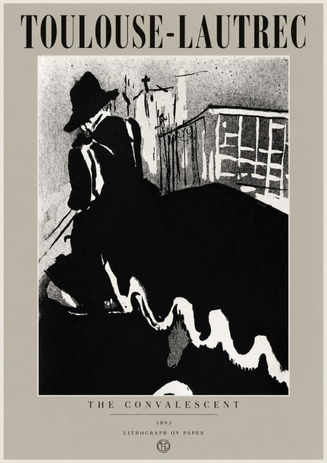 Toulouse-Lautrec The Convalescent No6 - Poster