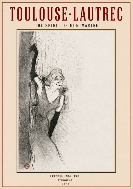 Toulouse-Lautrec The Spirit of Montmartre No4 - Poster