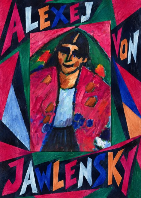 Alexej von Jawlensky Head of a Man No6 - Poster