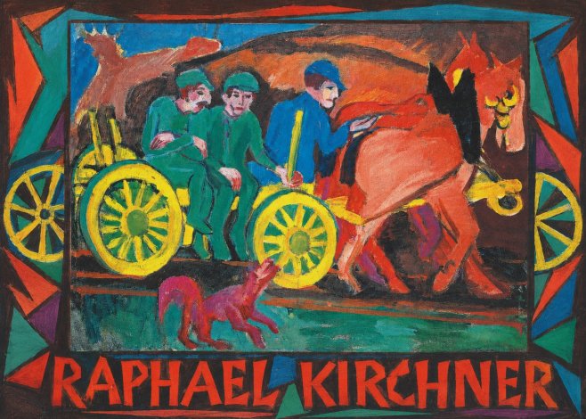 Raphael Kirchner Circus Scene No1 - Poster