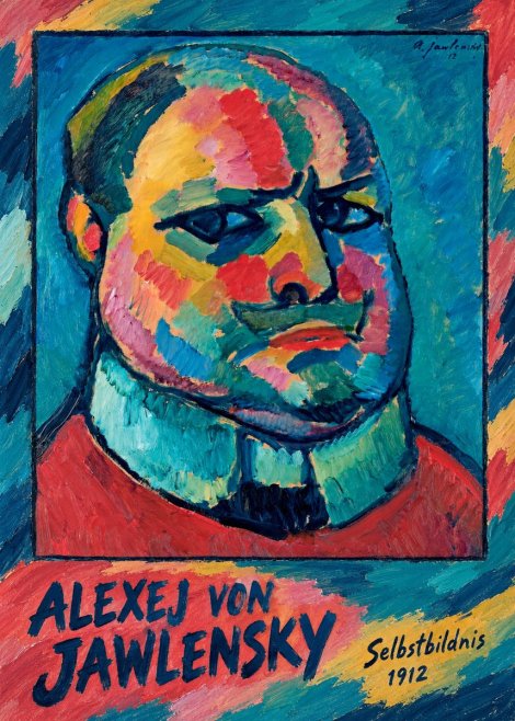 Alexej von Jawlensky Selbstbildnis No4 - Poster