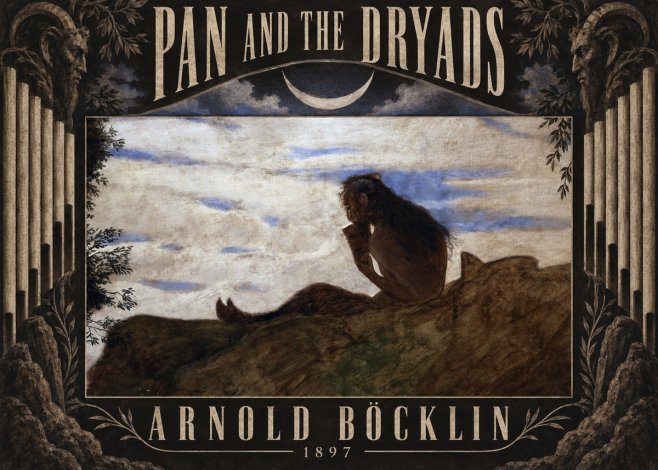 Arnold Böcklin Pan and the Dryads No6 - Poster