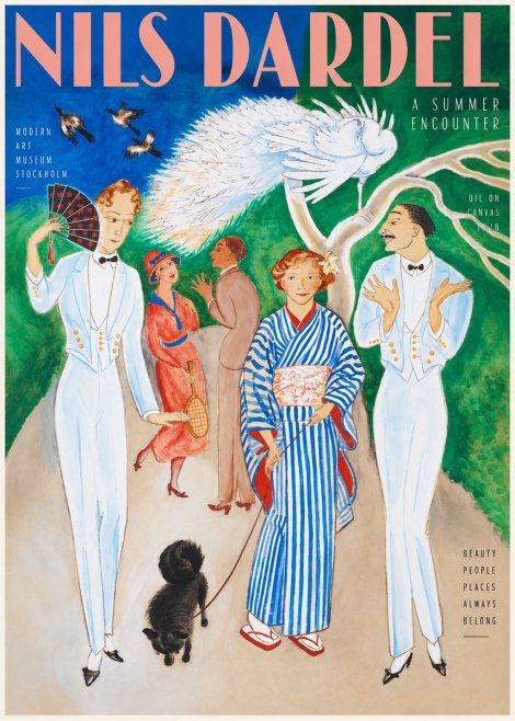 Nils Dardel A Brighter World No3 - Poster