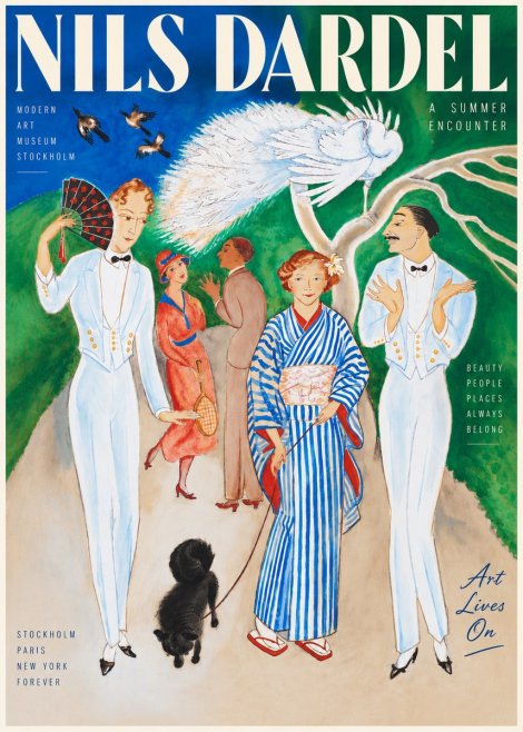 Nils Dardel A Brighter World No6 - Poster