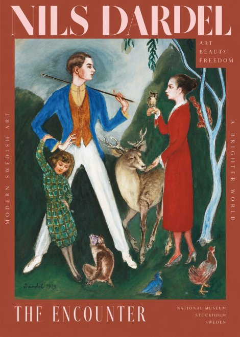 Nils Dardel The Encounter No2 - Poster