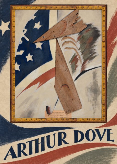 Arthur Dove The Flag No4 - Poster