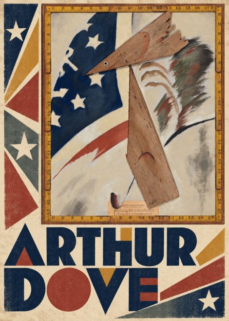 Arthur Dove The Flag No6 - Poster
