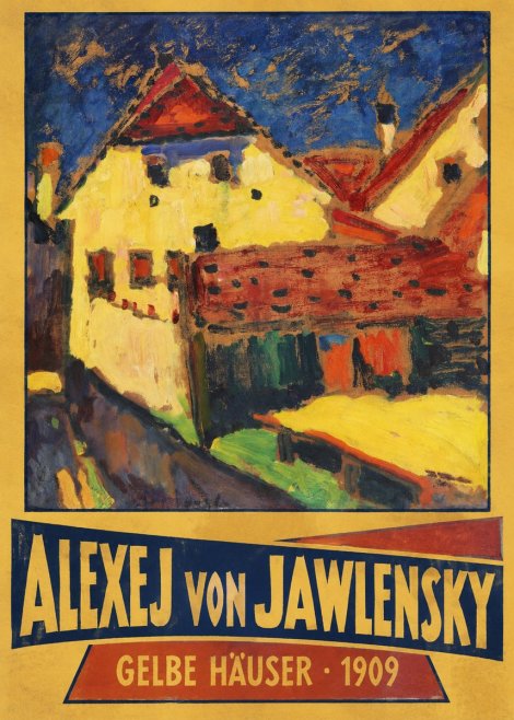 Alexej von Jawlensky Gelbe Häuser No3 - Poster