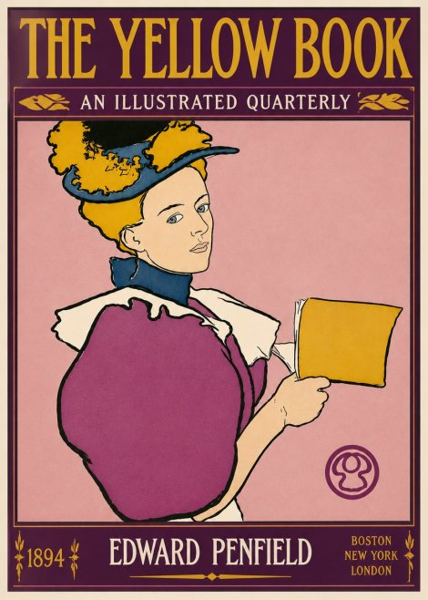 Edward Penfield The Yellow Book I No4 - Poster