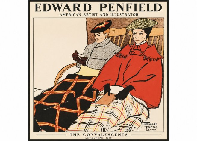 Edward Penfield The Convalescents No1 - Poster