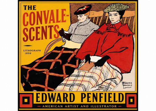 Edward Penfield The Convalescents No3 - Poster