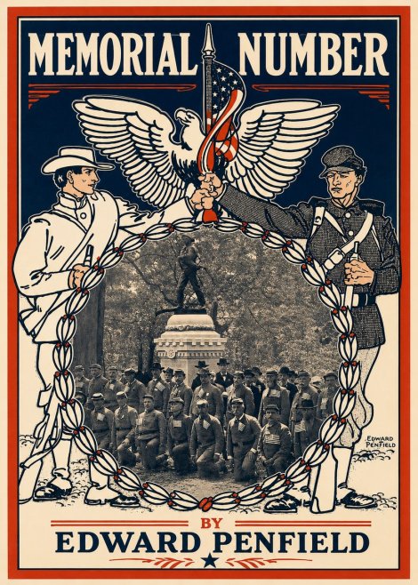 Edward Penfield Memorial Number No3 - Poster
