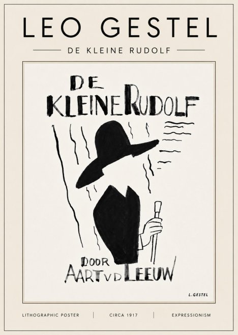 Leo Gestel De Kleine Rudolf No6 - Poster