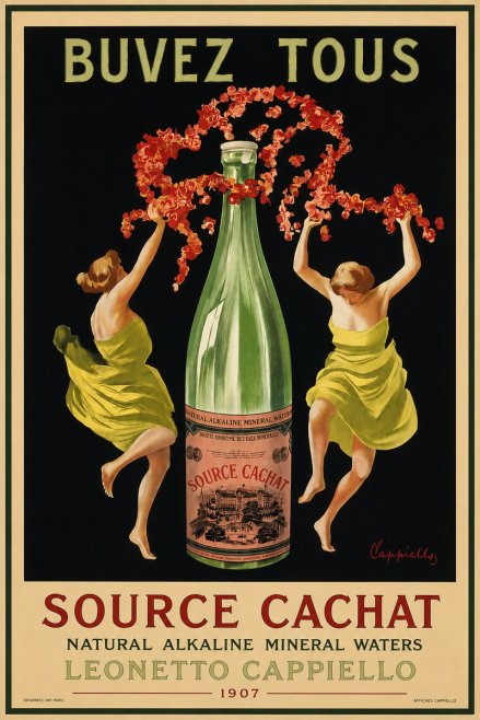 Leonetto Cappiello Source Cachat No2 - Poster