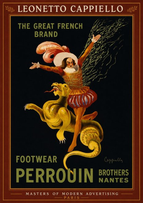 Leonetto Cappiello Footwear Perrouin No2 - Poster