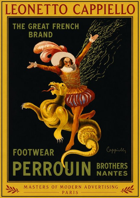 Leonetto Cappiello Footwear Perrouin No3 - Poster