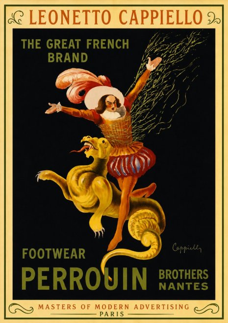 Leonetto Cappiello Footwear Perrouin No5 - Poster